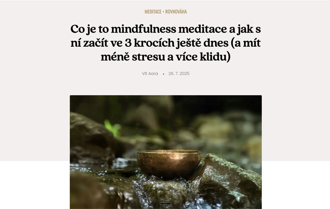 Automatizace pro publikování článků na blog